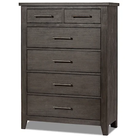 Industrial 6-Drawer chest